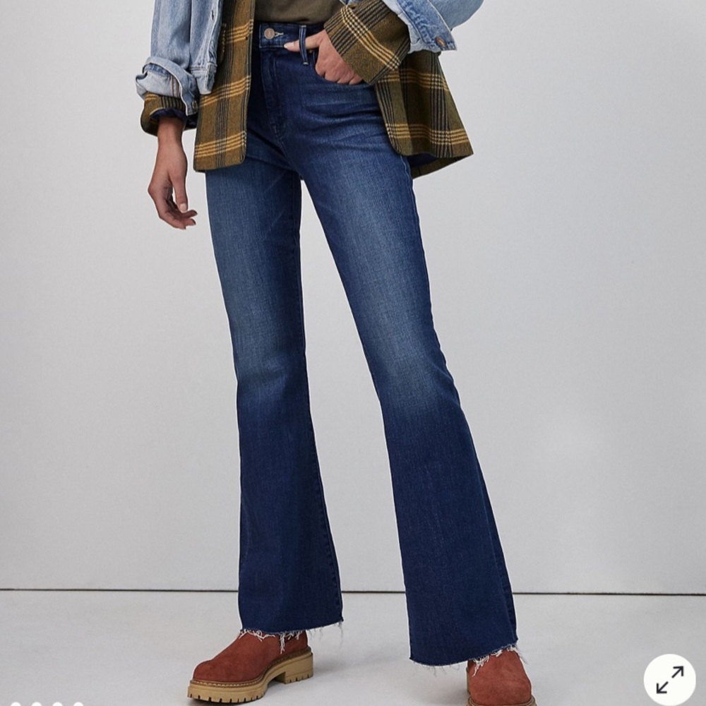 MOTHER denim blue jeans